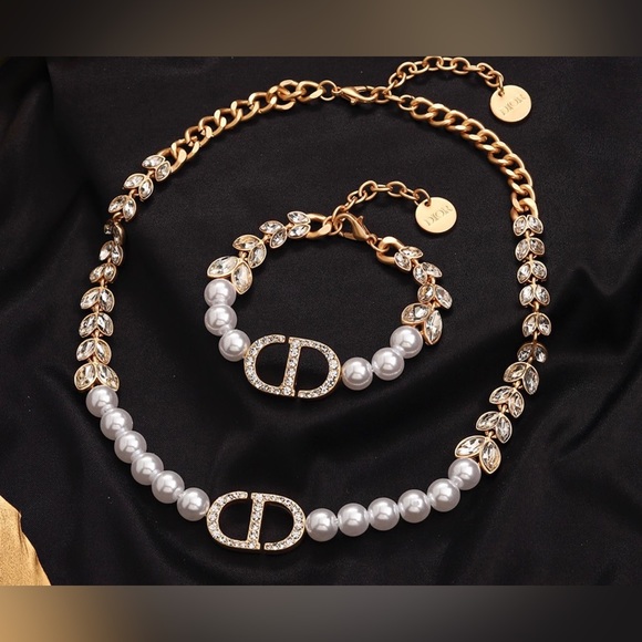 Dior Jewelry - Dior bracelet and necklace.